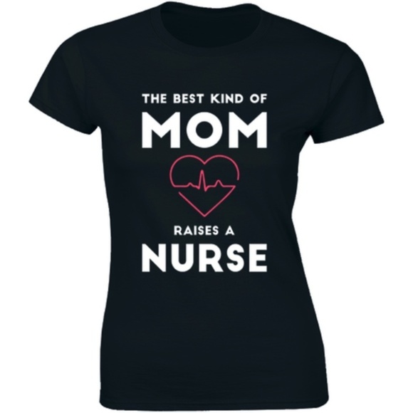 Half It Tops - The Best Kind Of Mom Raises A Nurse Flower T-shirt Half It Tops - The Best Kind Of Mom Raises A Nurse Flower T-shirt